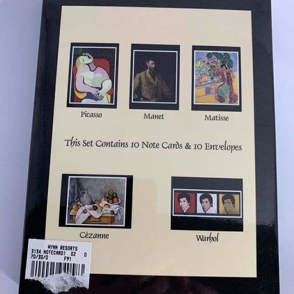 Wynn Resorts Note Cards With Envelopes - Picture 12 of 13